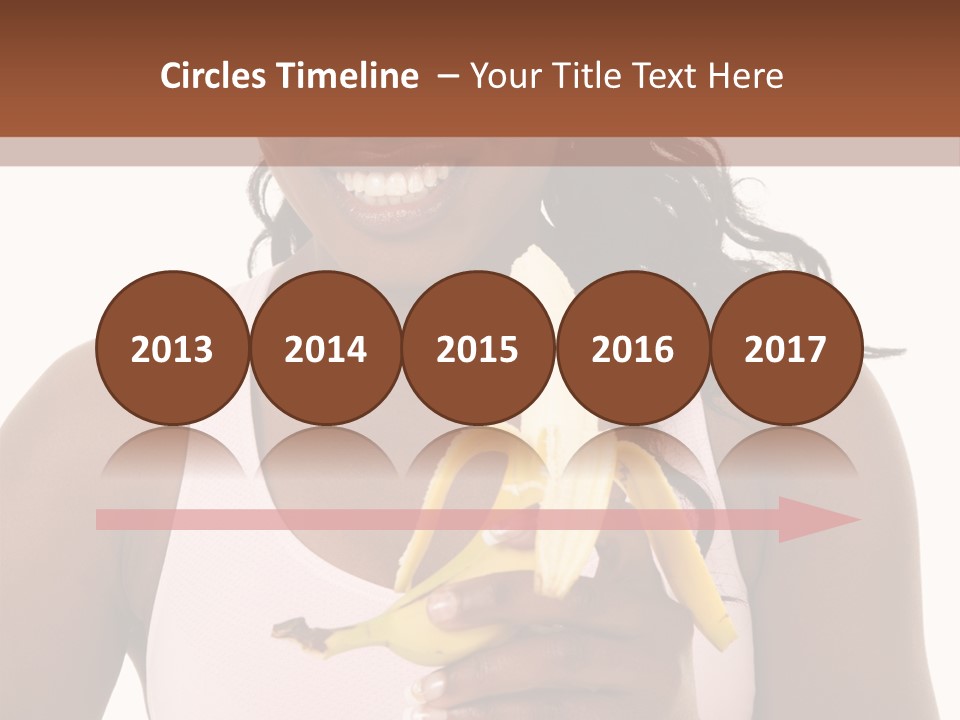 Africanamerican Happiness White PowerPoint Template