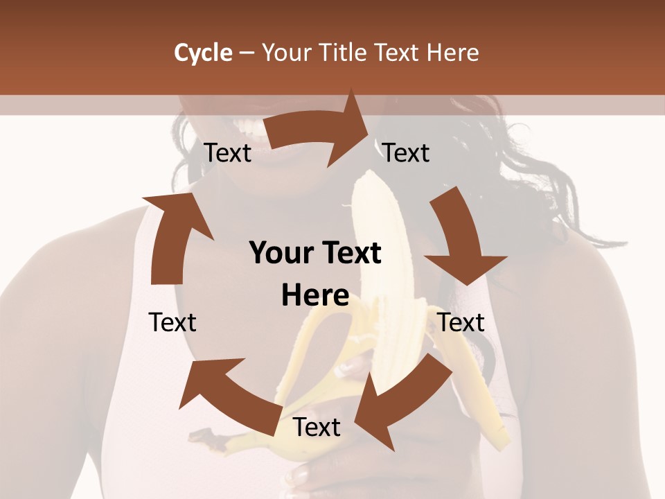 Africanamerican Happiness White PowerPoint Template