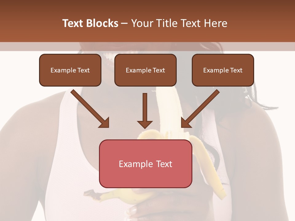 Africanamerican Happiness White PowerPoint Template