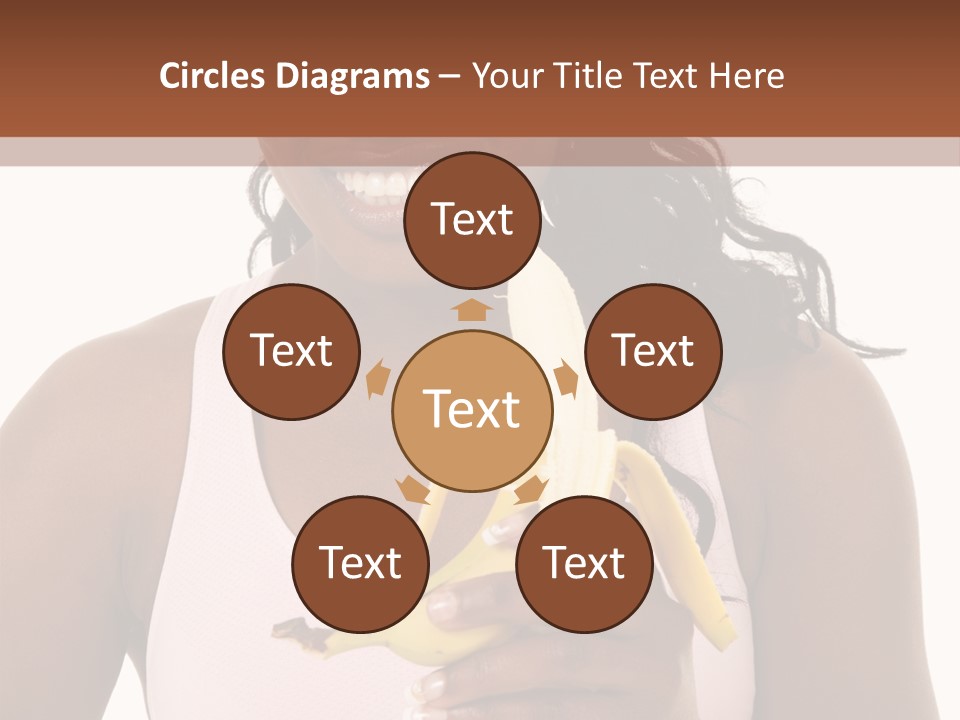 Africanamerican Happiness White PowerPoint Template