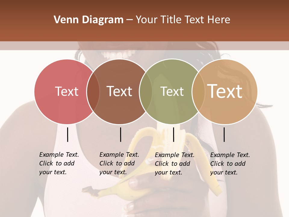 Africanamerican Happiness White PowerPoint Template