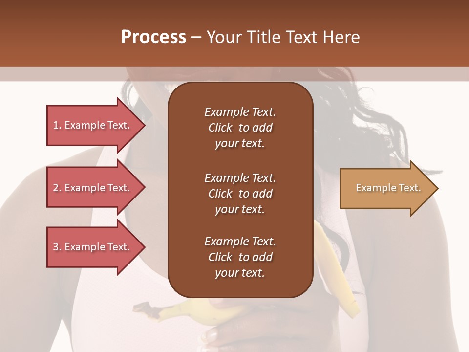 Africanamerican Happiness White PowerPoint Template