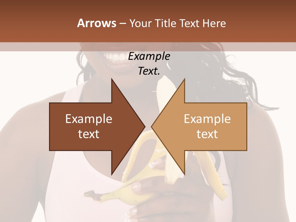 Africanamerican Happiness White PowerPoint Template