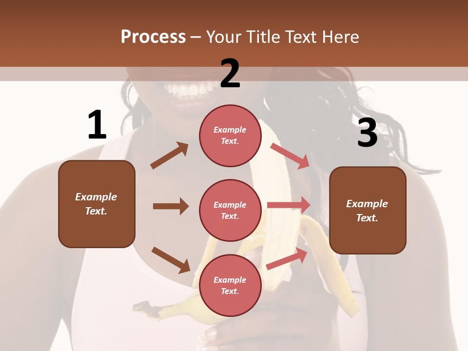 Africanamerican Happiness White PowerPoint Template