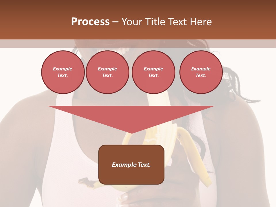 Africanamerican Happiness White PowerPoint Template