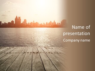 Journey Exhibition Contemporary PowerPoint Template