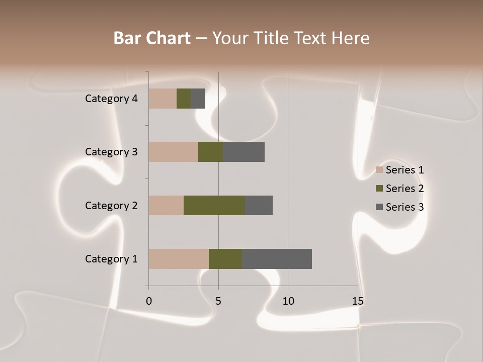 Cutout One Join PowerPoint Template