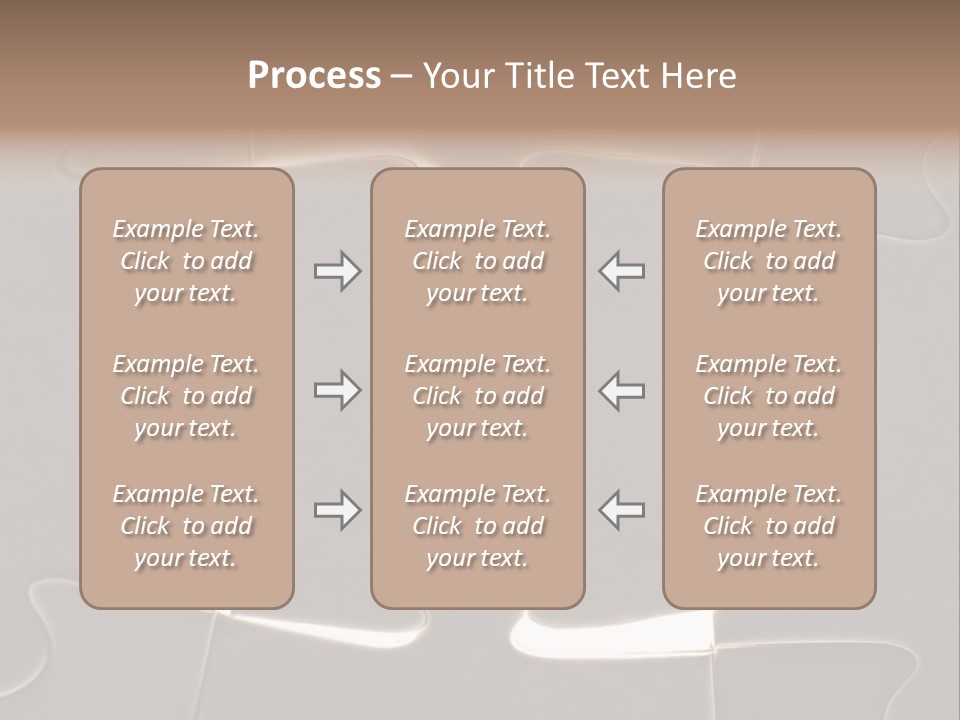 Cutout One Join PowerPoint Template
