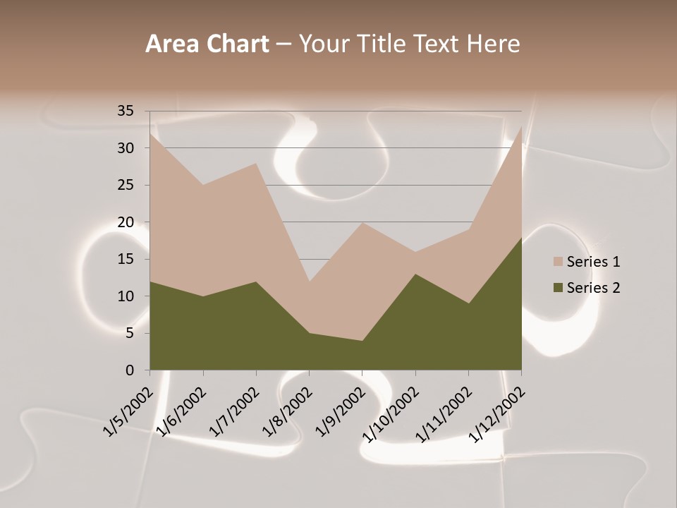 Cutout One Join PowerPoint Template