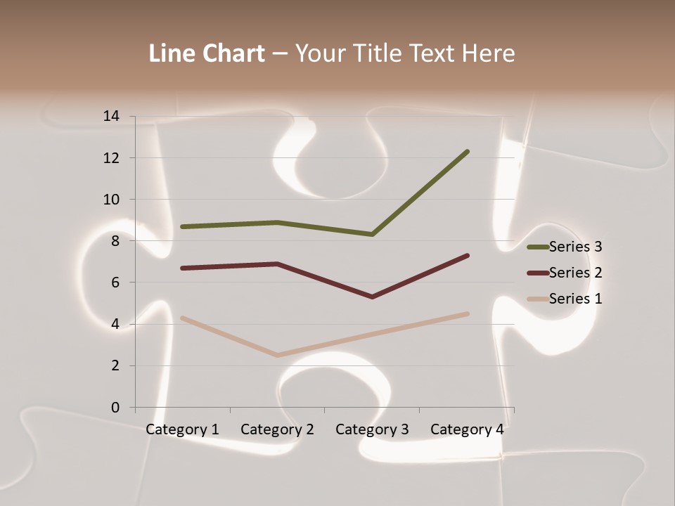Cutout One Join PowerPoint Template