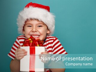 Joy Year Copy PowerPoint Template