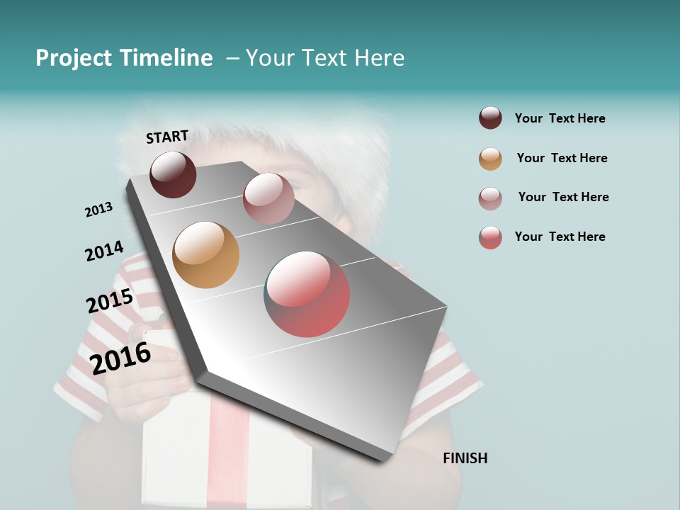 Joy Year Copy PowerPoint Template