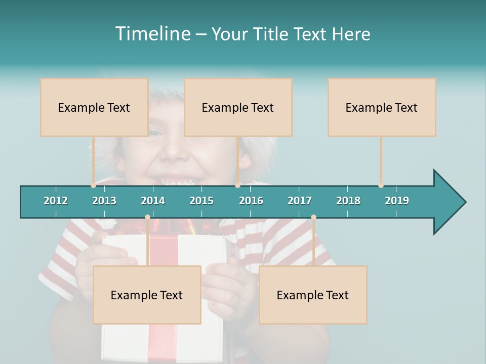 Joy Year Copy PowerPoint Template
