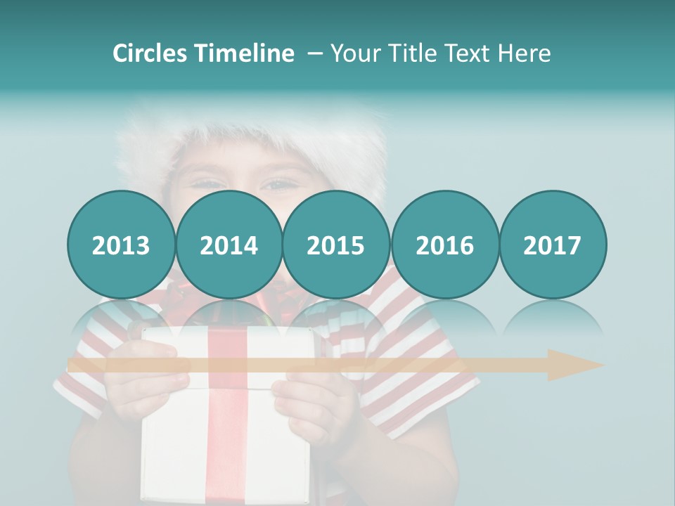 Joy Year Copy PowerPoint Template