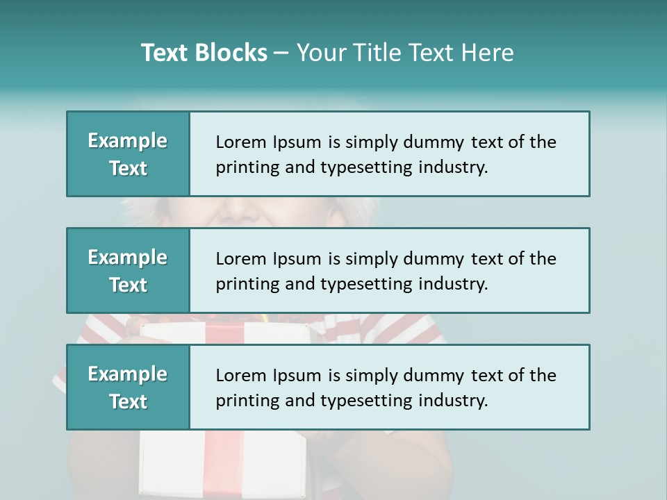 Joy Year Copy PowerPoint Template
