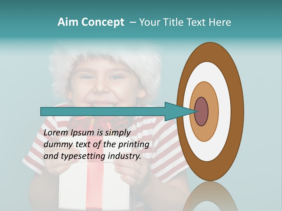 Joy Year Copy PowerPoint Template