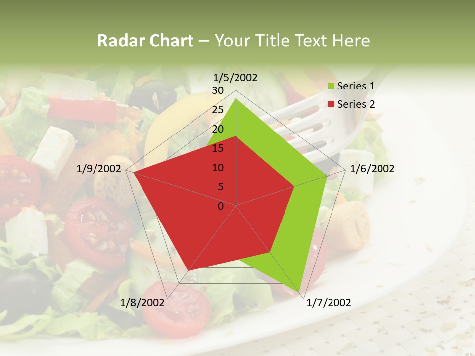 White Eating Lunch PowerPoint Template