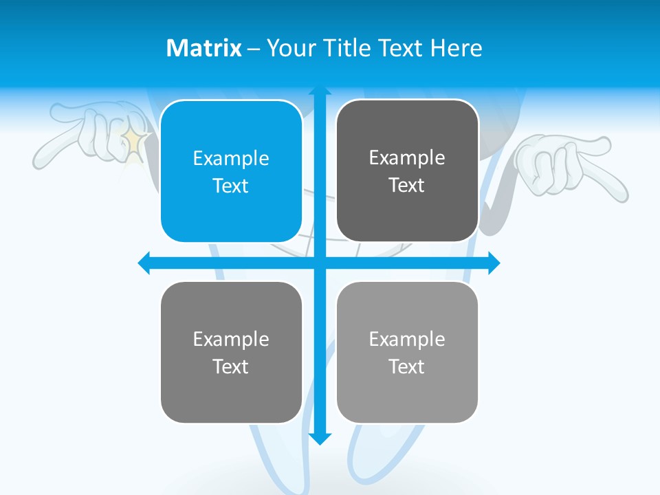 Smiling Spectacle Illustration PowerPoint Template