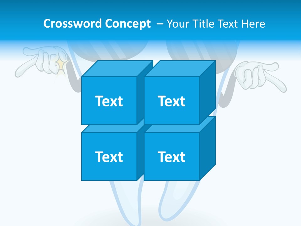 Smiling Spectacle Illustration PowerPoint Template