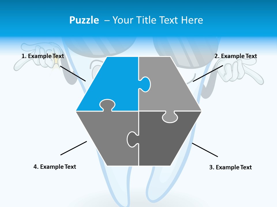Smiling Spectacle Illustration PowerPoint Template