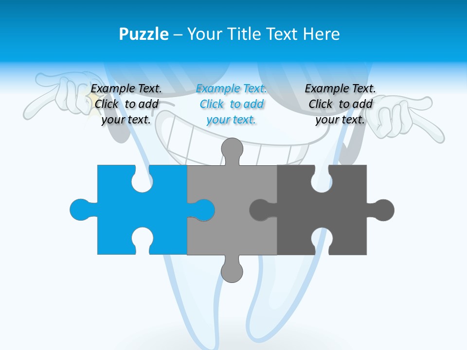 Smiling Spectacle Illustration PowerPoint Template