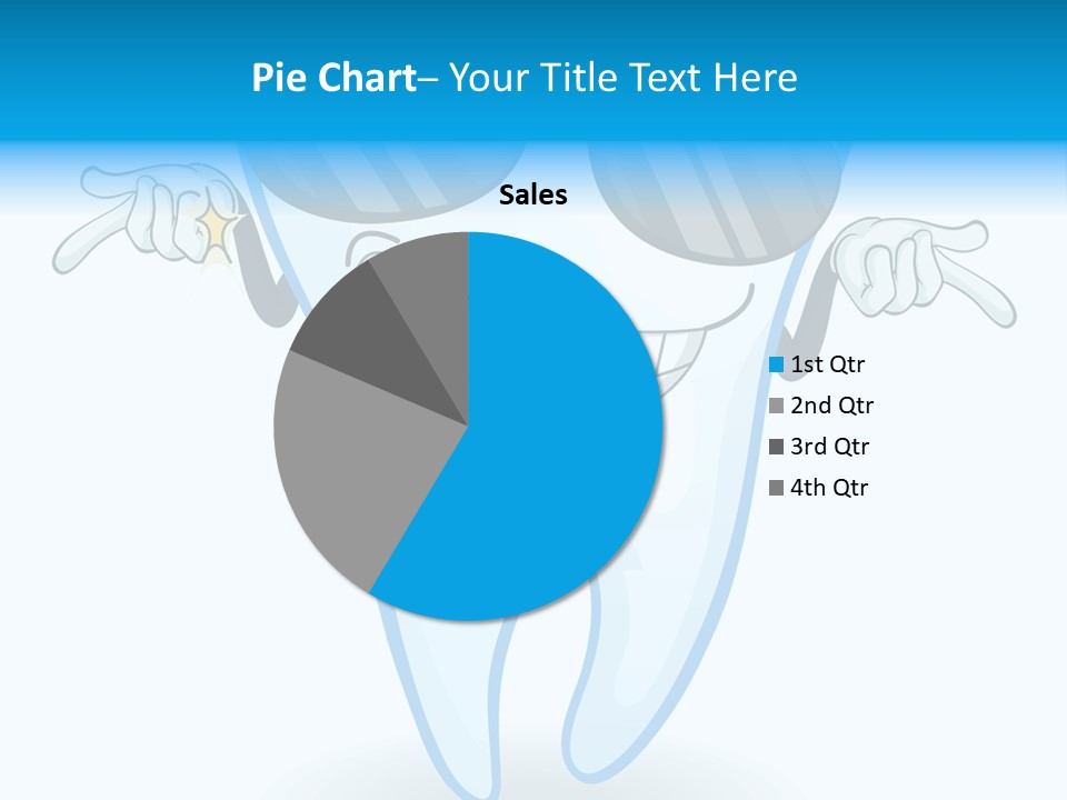 Smiling Spectacle Illustration PowerPoint Template