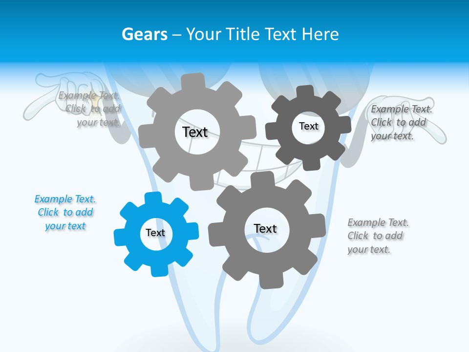 Smiling Spectacle Illustration PowerPoint Template