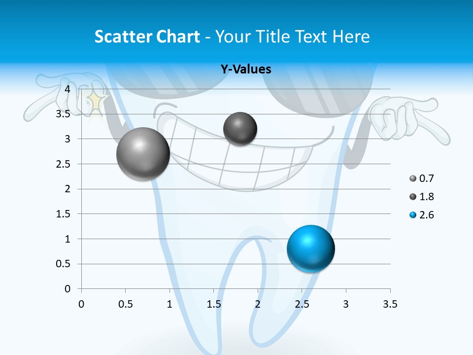 Smiling Spectacle Illustration PowerPoint Template
