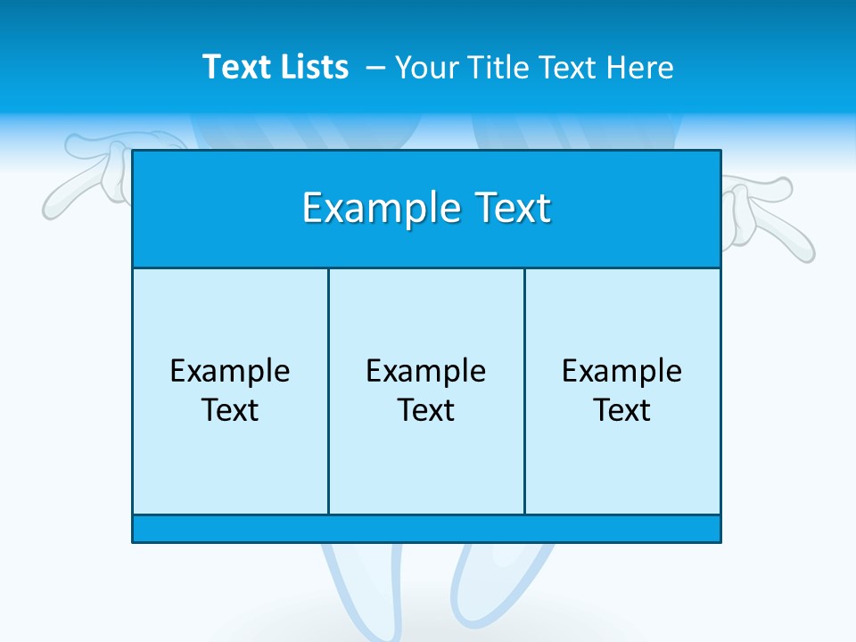 Smiling Spectacle Illustration PowerPoint Template