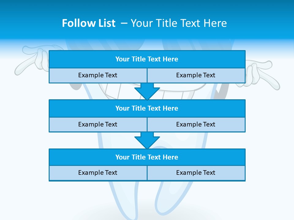 Smiling Spectacle Illustration PowerPoint Template