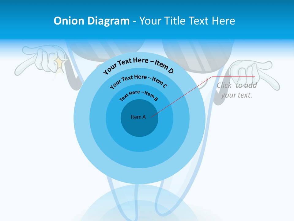 Smiling Spectacle Illustration PowerPoint Template