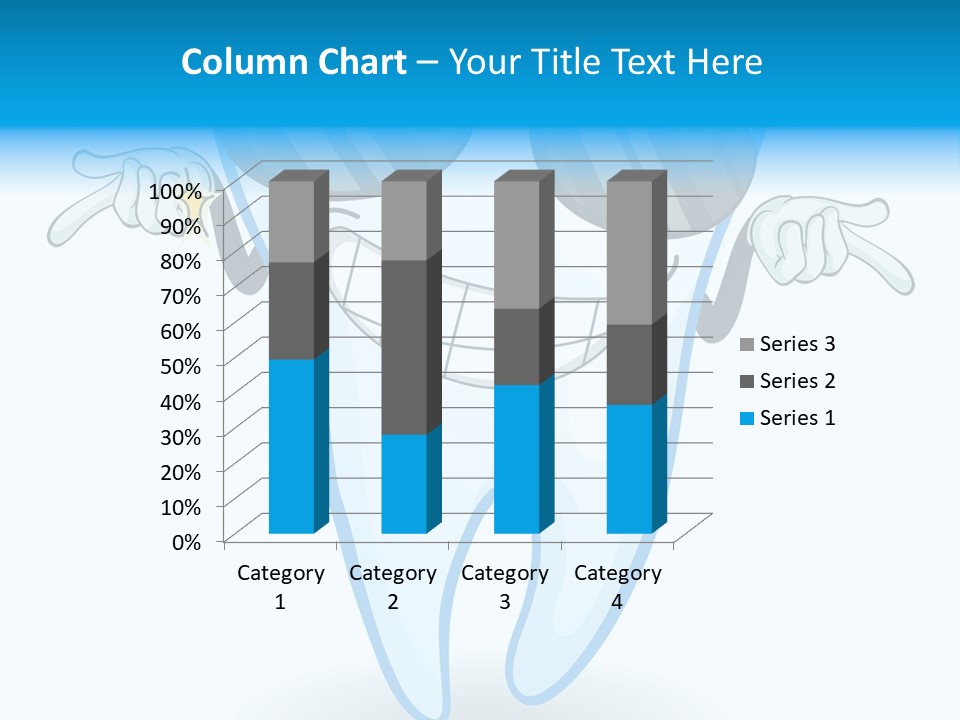 Smiling Spectacle Illustration PowerPoint Template