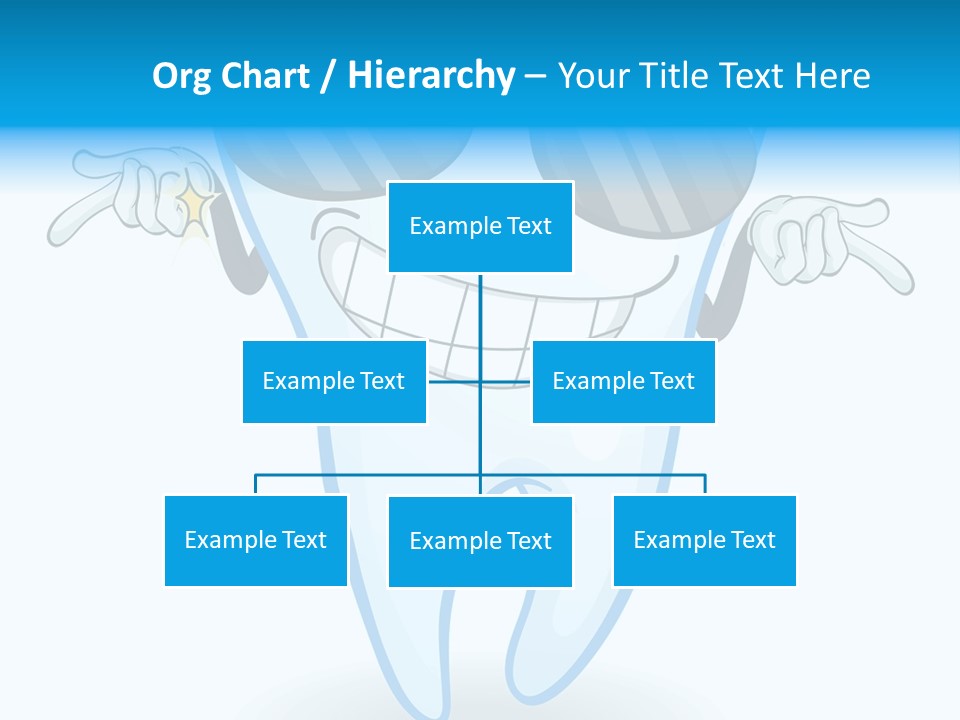 Smiling Spectacle Illustration PowerPoint Template