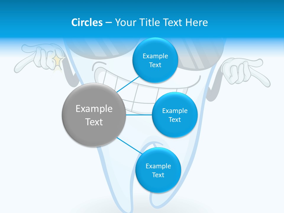 Smiling Spectacle Illustration PowerPoint Template