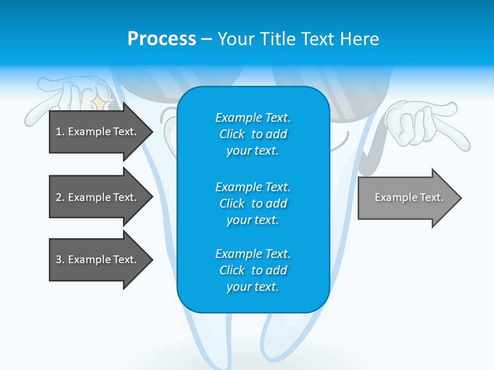Smiling Spectacle Illustration PowerPoint Template