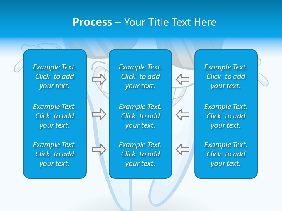Smiling Spectacle Illustration PowerPoint Template