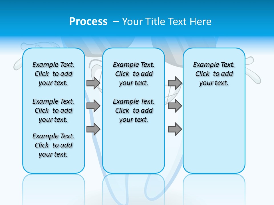 Smiling Spectacle Illustration PowerPoint Template