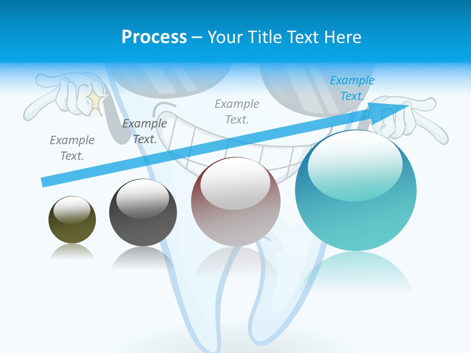Smiling Spectacle Illustration PowerPoint Template