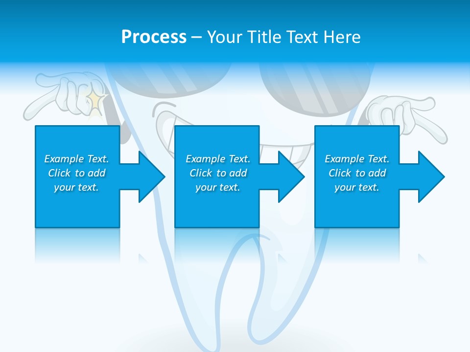 Smiling Spectacle Illustration PowerPoint Template