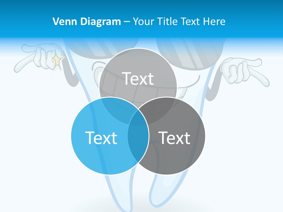 Smiling Spectacle Illustration PowerPoint Template