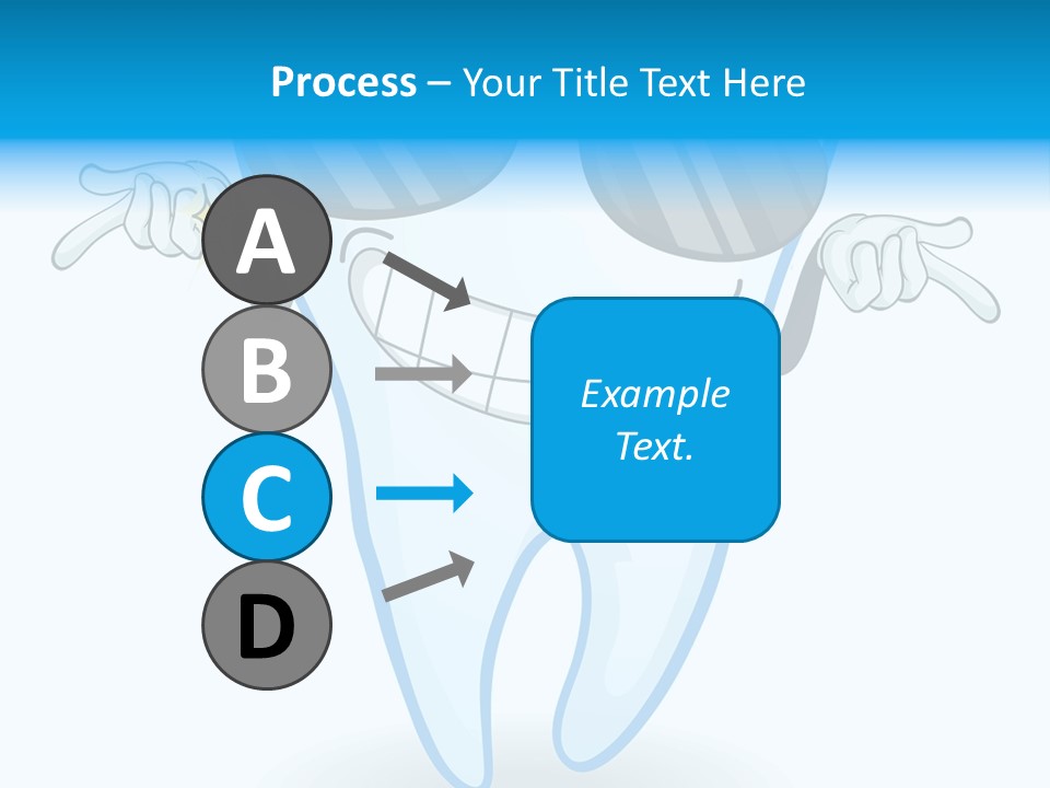 Smiling Spectacle Illustration PowerPoint Template