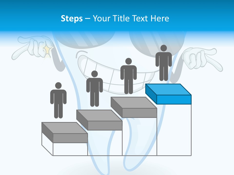 Smiling Spectacle Illustration PowerPoint Template