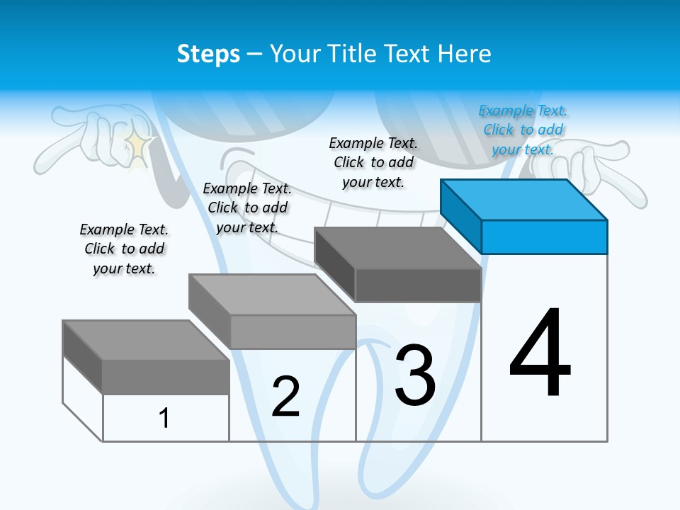 Smiling Spectacle Illustration PowerPoint Template