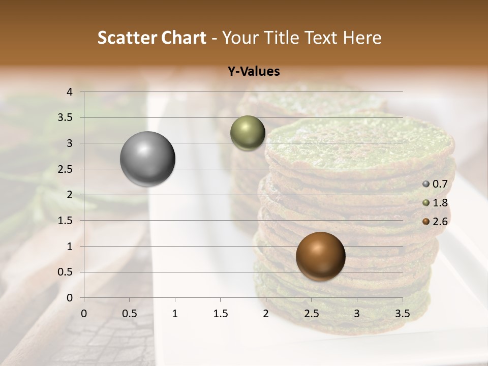Small Pancakes Green PowerPoint Template
