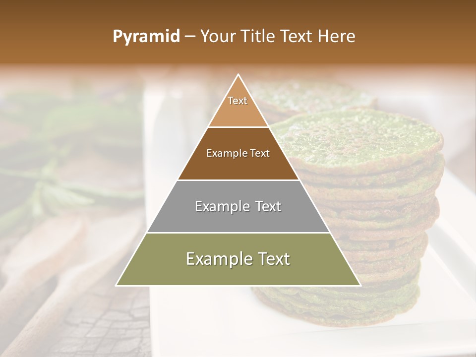 Small Pancakes Green PowerPoint Template