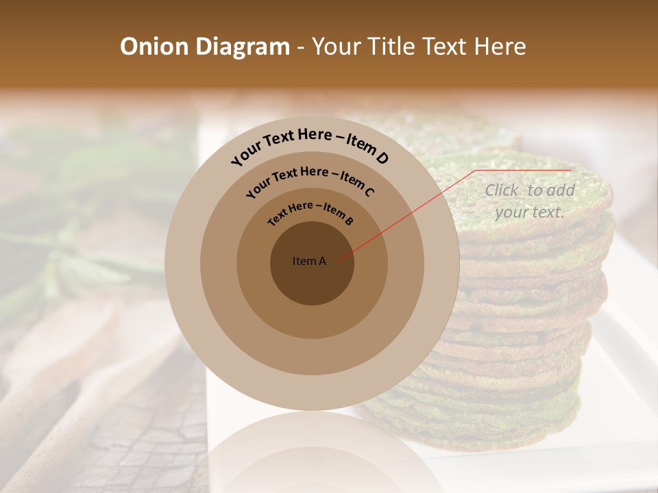 Small Pancakes Green PowerPoint Template
