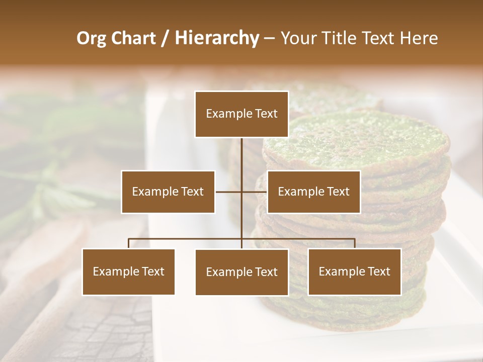 Small Pancakes Green PowerPoint Template