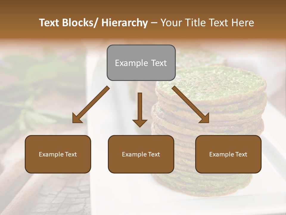Small Pancakes Green PowerPoint Template