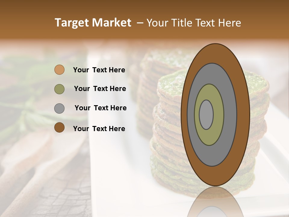 Small Pancakes Green PowerPoint Template