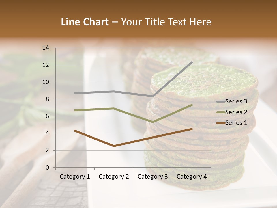 Small Pancakes Green PowerPoint Template